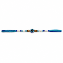 Evil Eye Rakhi No. 32 (Round Bead)