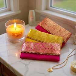 Banarasi Fabric Envelope