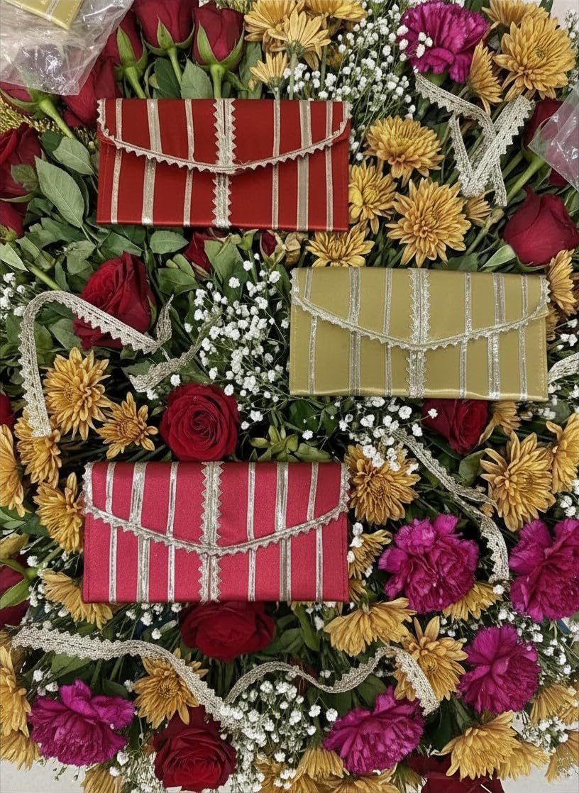 Gota Patti Fabric Enevelope - Image 3