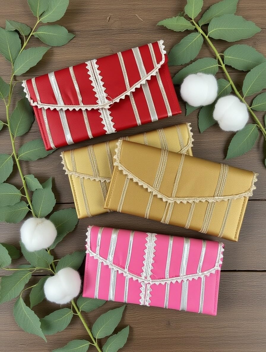 Gota Patti Fabric Enevelope - Image 5