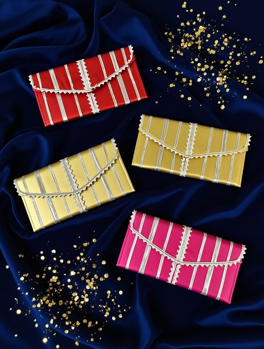 Gota Patti Fabric Enevelope - Image 6