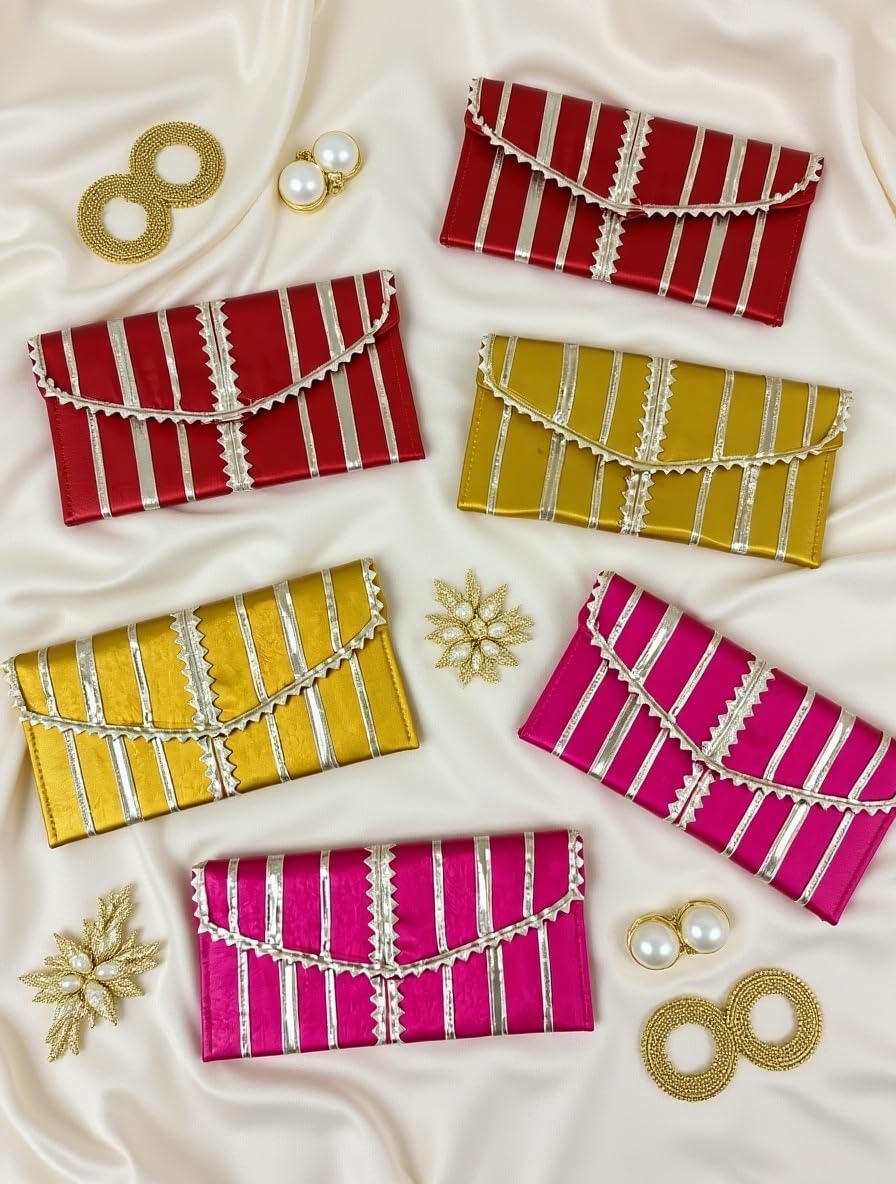 Gota Patti Fabric Enevelope - Image 7