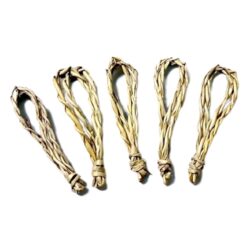 Kusha Grass Rings (Anguthi) | Durbha Grass Rings (Anguthi) | Yogya Pavitri | Kusha Grass (Halfa Grass) (Pack of 5)