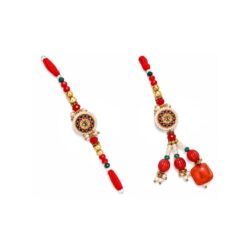 Crystal Bhai Bhabhi Rakhi Set No. 5