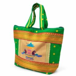 Tradition Paithani Tote Bag