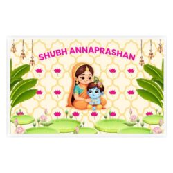 Shubh Annaprashan Backdrop | Design 10