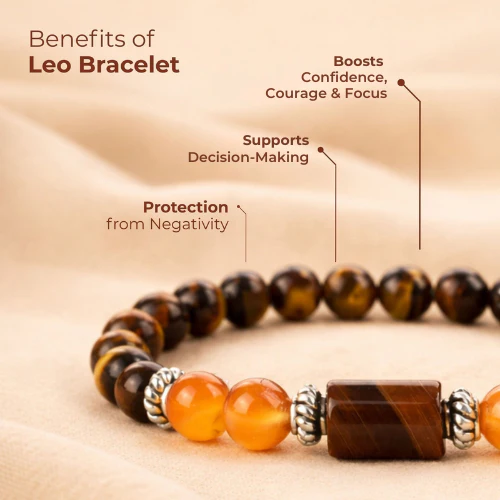 Scorpio Zodiac (Vrishik Rashi) Gems Bracelet with Certificate - Image 2