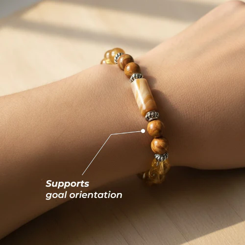 Sagittarius Zodiac (Dhanu Rashi) Gems Bracelet with Certificate - Image 3