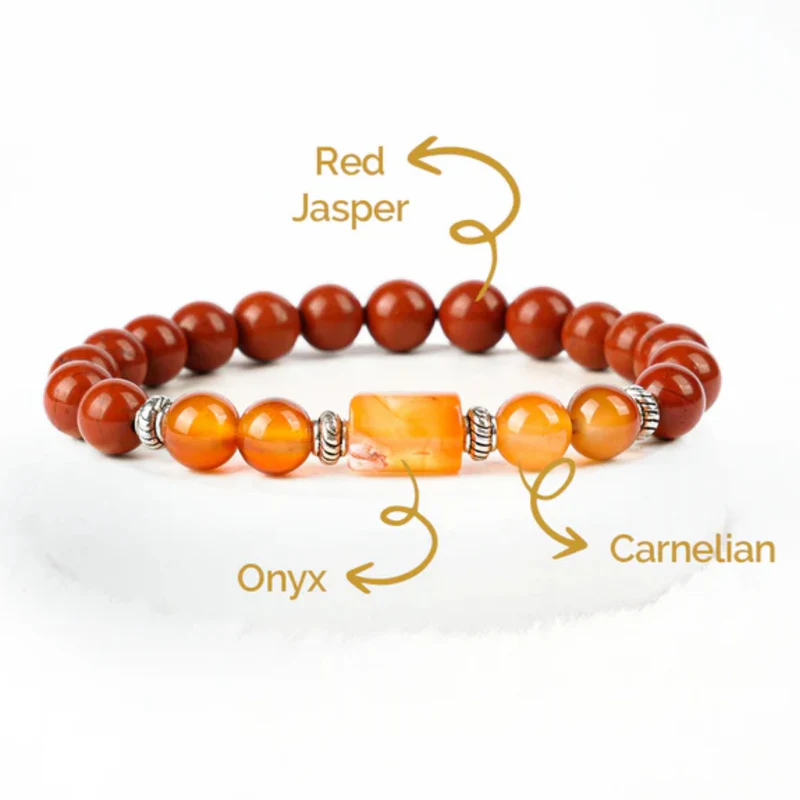 Aries Zodiac (Mesh Rashi) Gems Bracelet with Certificate - Image 5