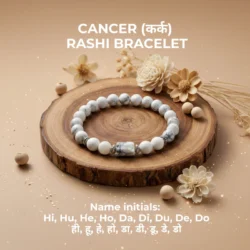 Cancer Zodiac (Kark Rashi) Gems Bracelet with Certificate