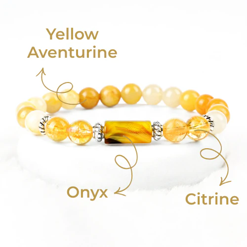 Pisces Zodiac (Meen Rashi) Gems Bracelet with Certificate - Image 5