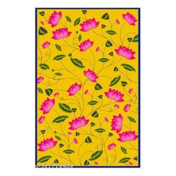 Yellow Pink Lotus Backdrop Design 24 |