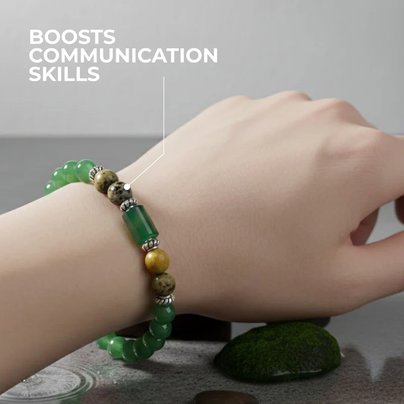 Gemini Zodiac Mithun Rashi Gems Bracelet with Certificate - Image 3