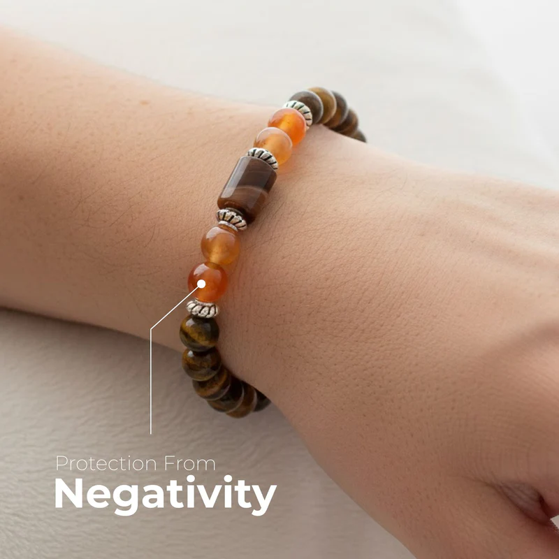 Scorpio Zodiac (Vrishik Rashi) Gems Bracelet with Certificate - Image 4