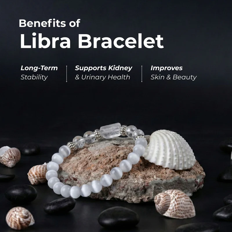Libra Zodiac (Tula Rashi) Gems Bracelet with Certificate - Image 2