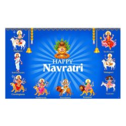 Happy Navratri Navdurga Backdrop Design 32 |