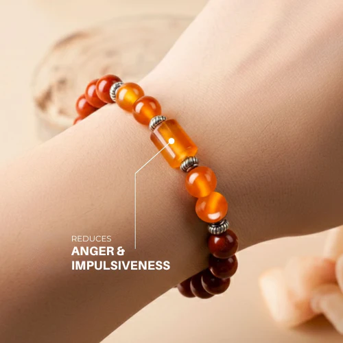Aries Zodiac (Mesh Rashi) Gems Bracelet with Certificate - Image 3