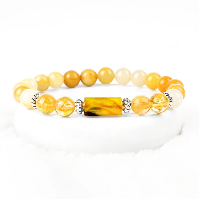 Pisces Zodiac (Meen Rashi) Gems Bracelet with Certificate - Image 7