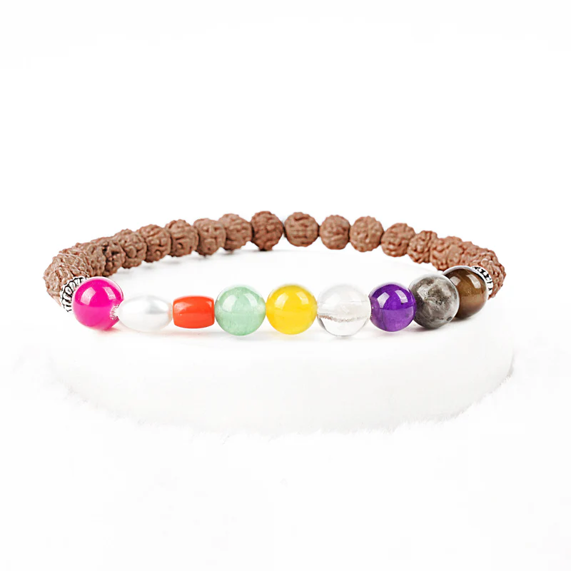 Navratan with Rudraksha Bracelet - Image 3