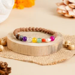 Navratan with Rudraksha Bracelet