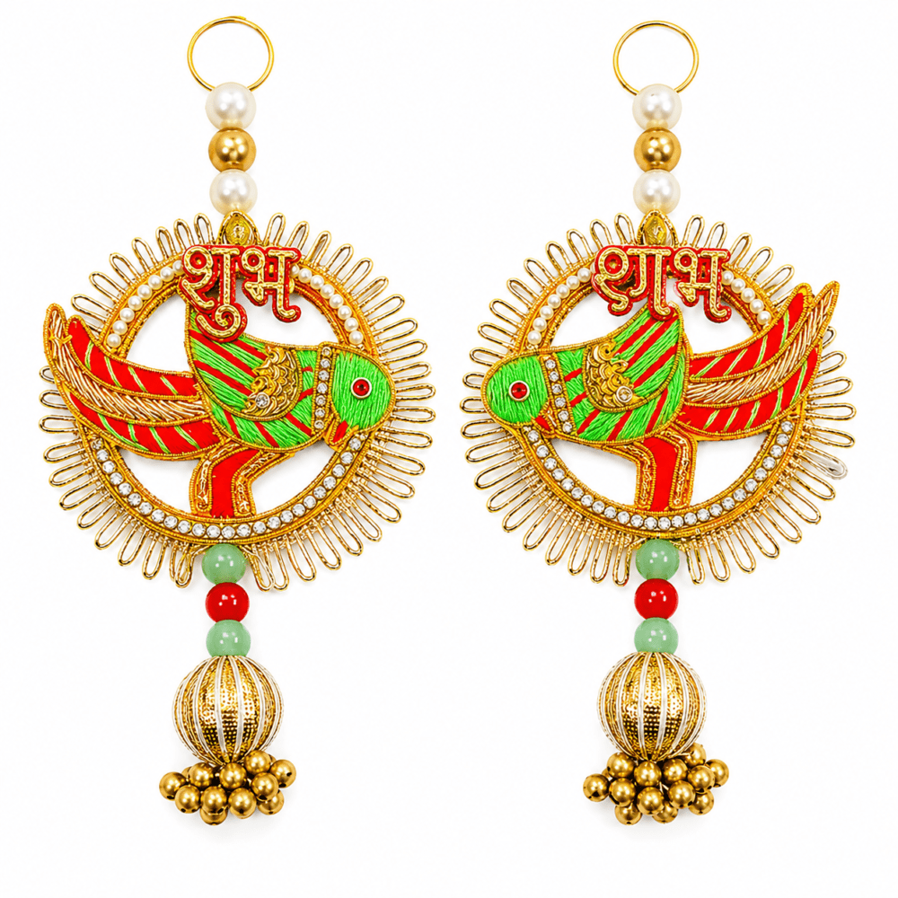 Parrot Shubh Labh Design 24