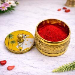 Pichwai Kumkum Dabbi / Sindoor Dani – Assorted Design