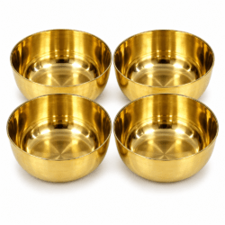 Pure Brass Katori Bowl Set of 4
