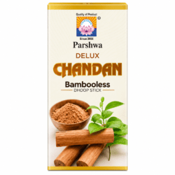 Parshwa Delux Chandan Bambooless Dhoop Sticks – Sandalwood Fragrance