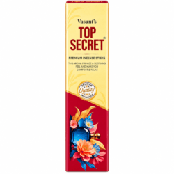 Vasant’s Top Secret Premium Incense Sticks – Soothing Aromatic Agarbatti