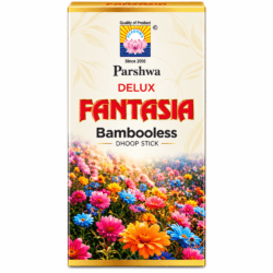 Parshwa Delux Fantasia Bambooless Dhoop Sticks – Premium Floral Fragrance