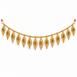 Premium Golden Leaf Toran – Heavy Decorative Door Hanging